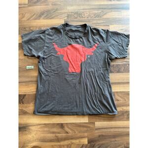 Vintage The Rock WWF Bull Head Size Medium